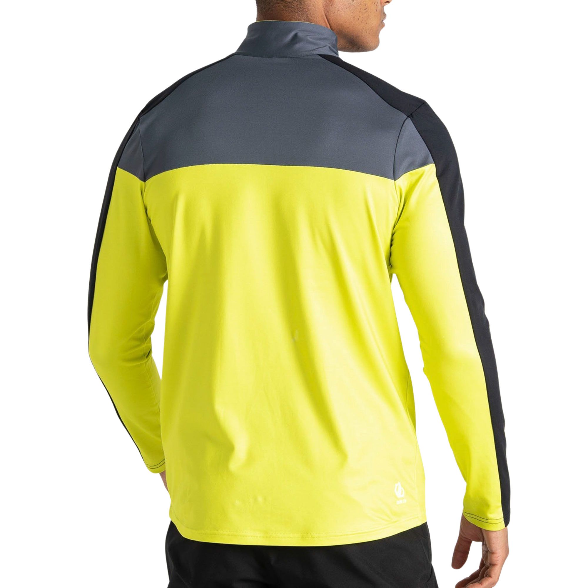 Pull Polaire Dare 2B Homme Noir Col Zippé 1/4 Taille 3XL - Occasion Très Bon état